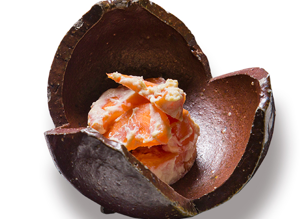 昼の特別コース 柿の白和え